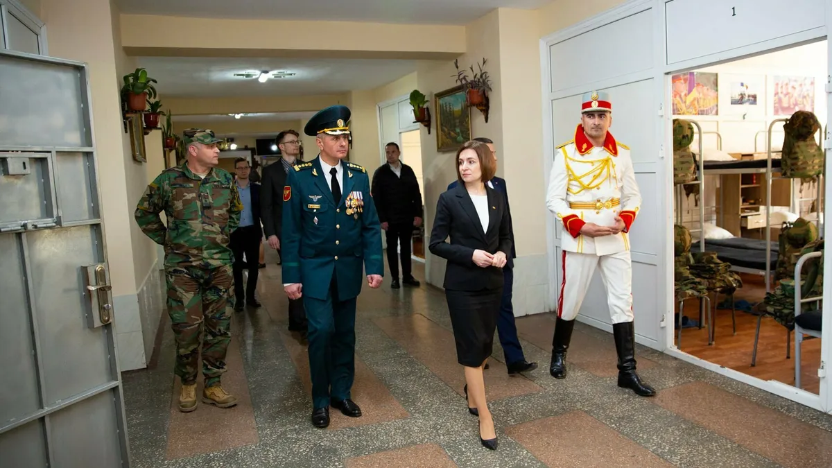 Ce armată are Republica Moldova Foto: Facebook Maia Sandu