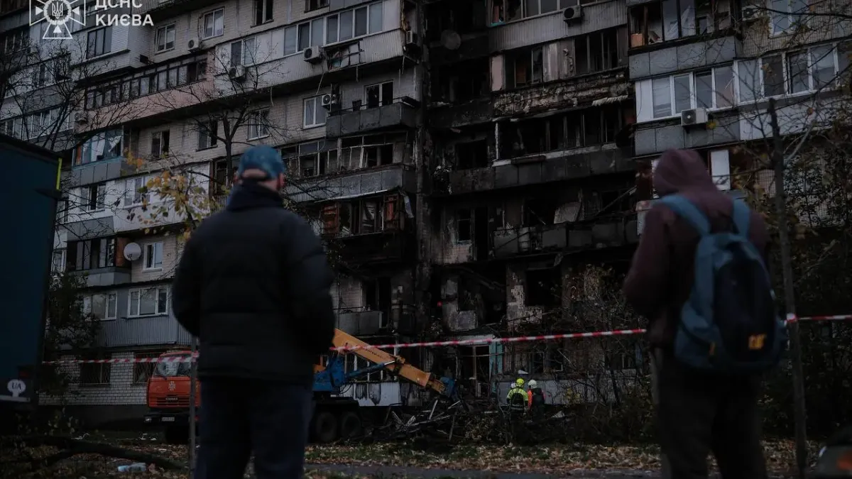 Atac rusesc la Kiev, morți și răniți (sursa: Telegram/Ukraine’s State Emergency Service Kyiv)