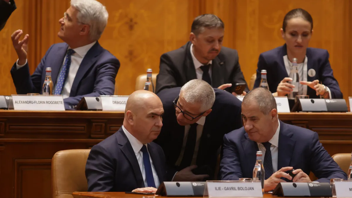 Șercan critică declarațiile lui Bolojan despre Marinescu Foto: Inquam/George Calin