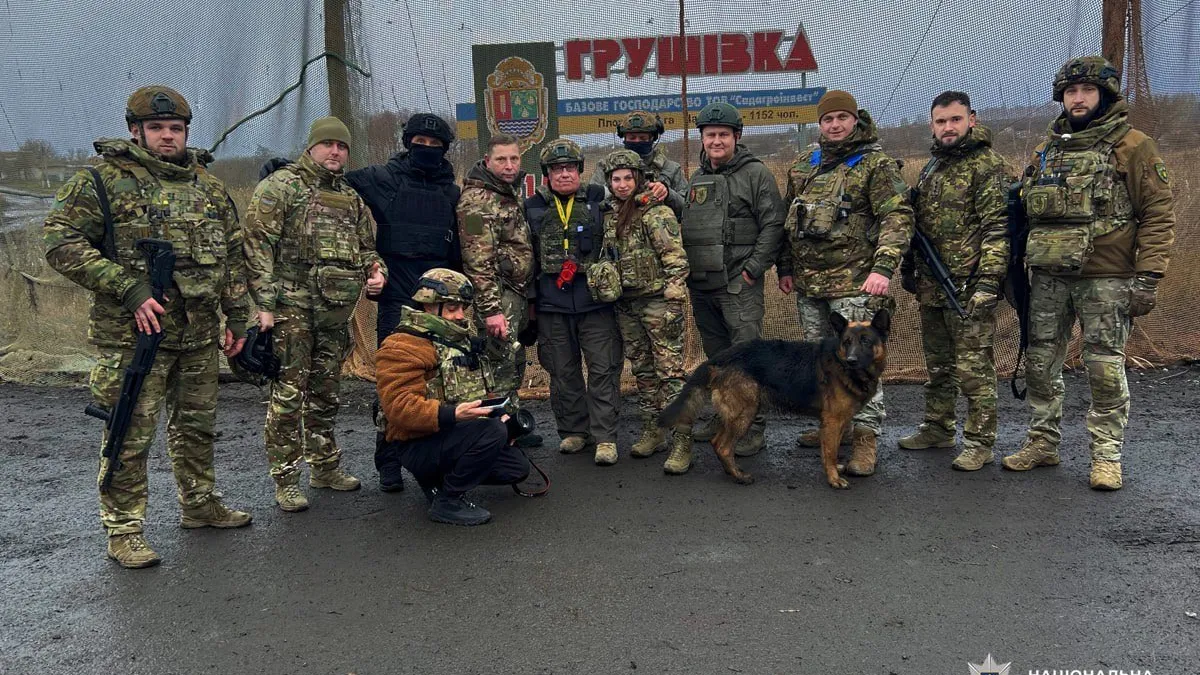 De Crăciun, Rusia a pierdut complet controlul asupra Kupyansk. Orașul a fost vizitat de omul de afaceri Howard Buffet, un susținător al Ucrainei Foto: Twitter