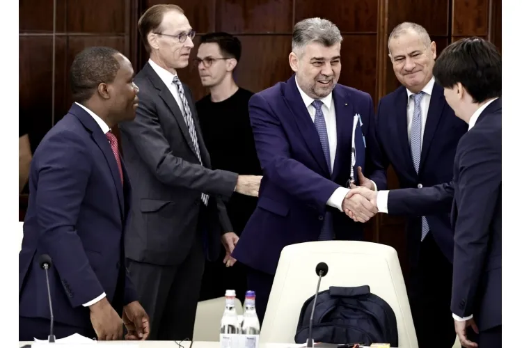 FMI critică pachetul Ciolacu de măsuri fiscale și estimează un deficit uriaș, de 6% Foto: Guvernul României