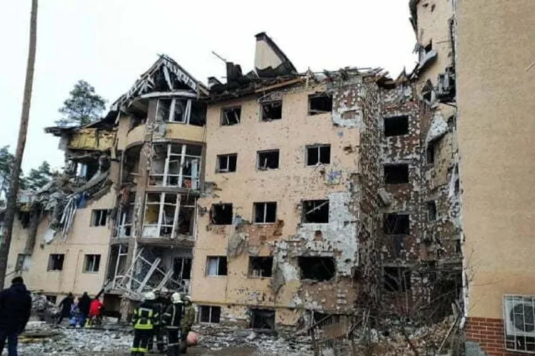 Orasul Irpin recâștigat de militarii ucraineni (sursa: pravda.com.ua)