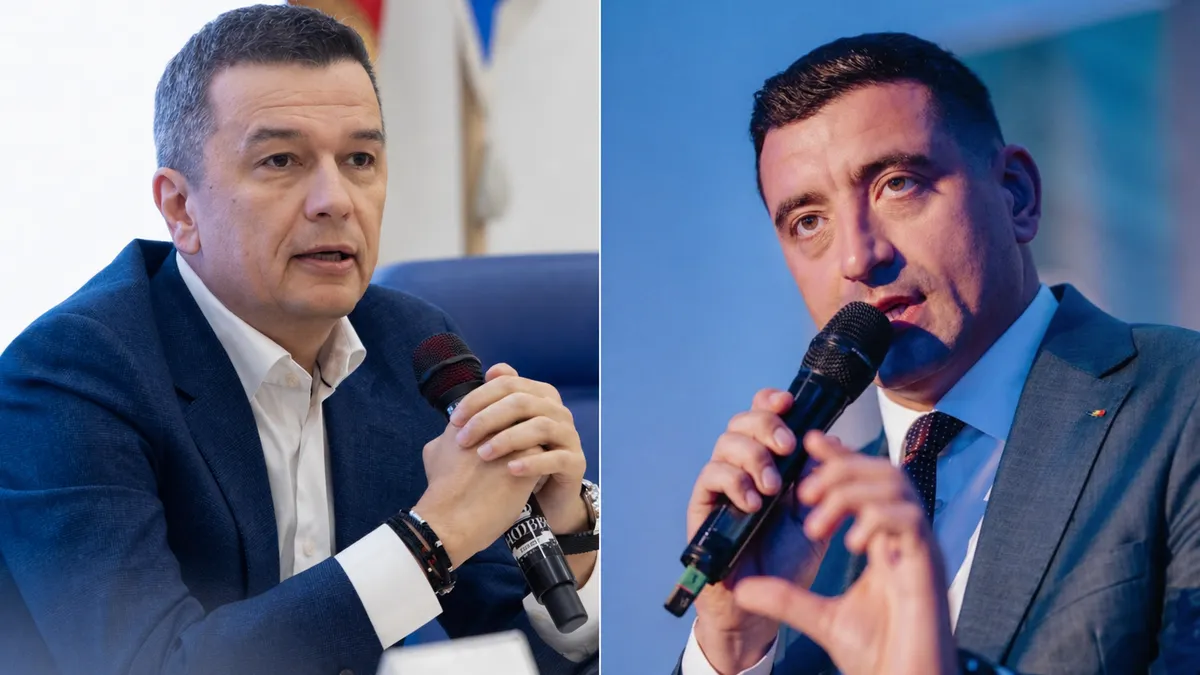 Istoria insultelor dintre PSD și AUR (sursa: Facebook/Sorin Grindeanu, George Simion)