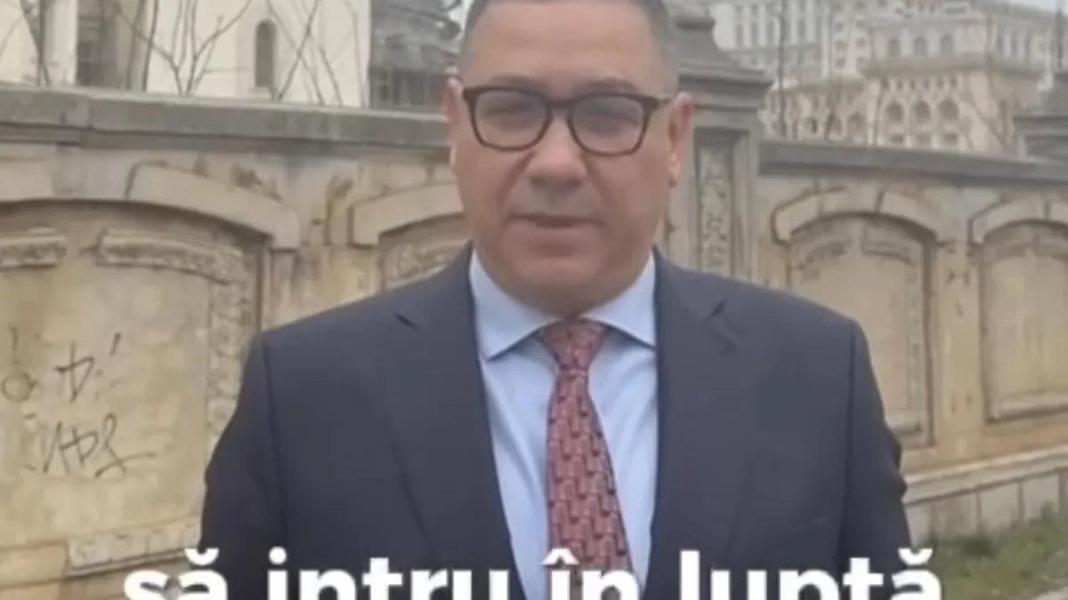 Victor Ponta intră în cursa prezidențială (sursa: Facebook/Victor Ponta)