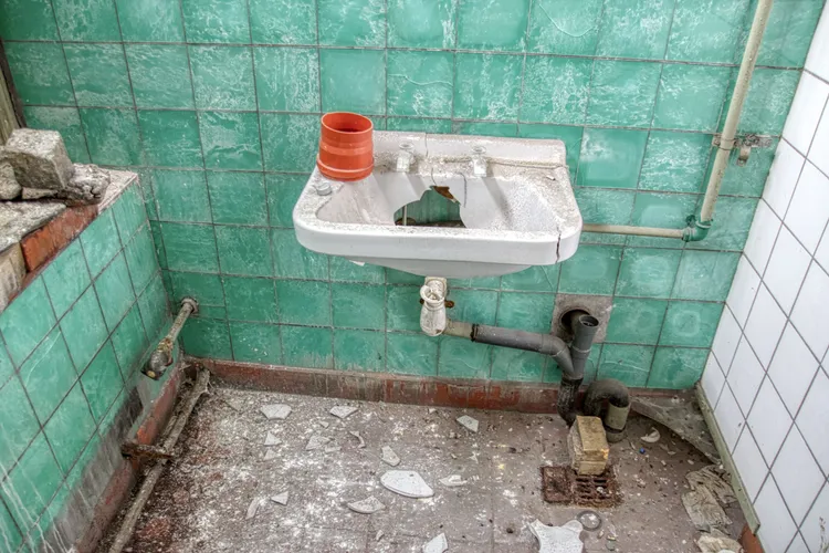 Asociația de proprietari îți sparge baia ca să repare coloana: cine plătește refacerea faianței și a pereților