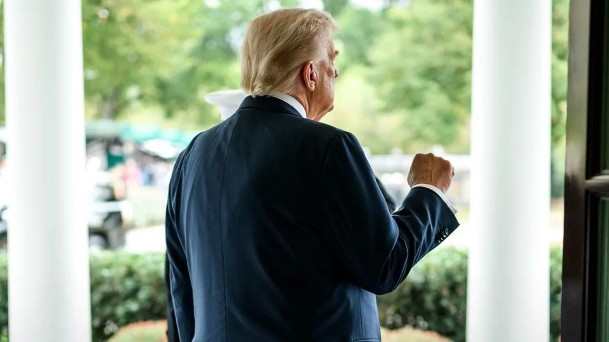 Trump trimite Garda Națională la Chicago (sursa: Facebook/The White House)