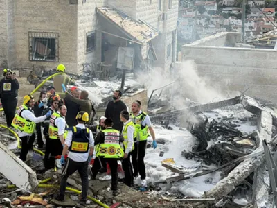 Explozii la Tel Aviv și victime, după atac iranian (sursa: mdais.org)