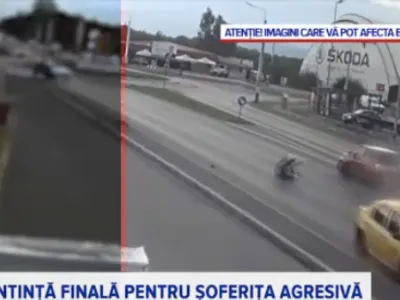 Șoferița care a accidentat polițistul, închisoare (sursa: stirileprotv.ro)