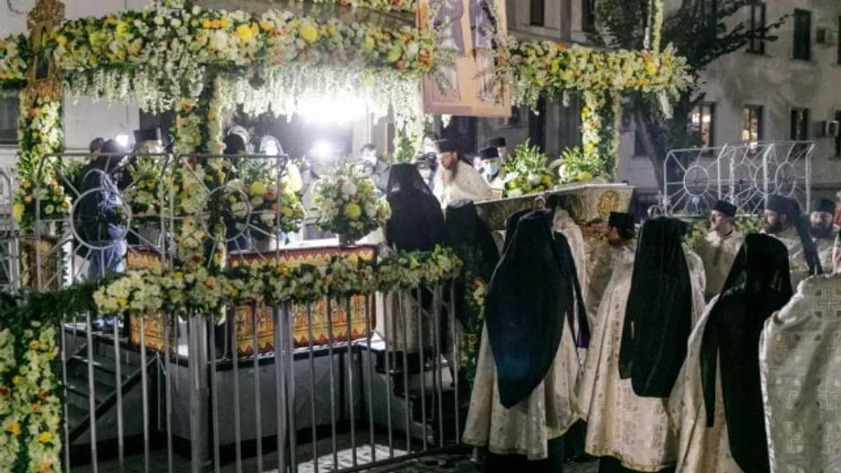 Pelerinajul Sfintei Parascheva începe la Iași (sursa: ziaruldeiasi.ro)