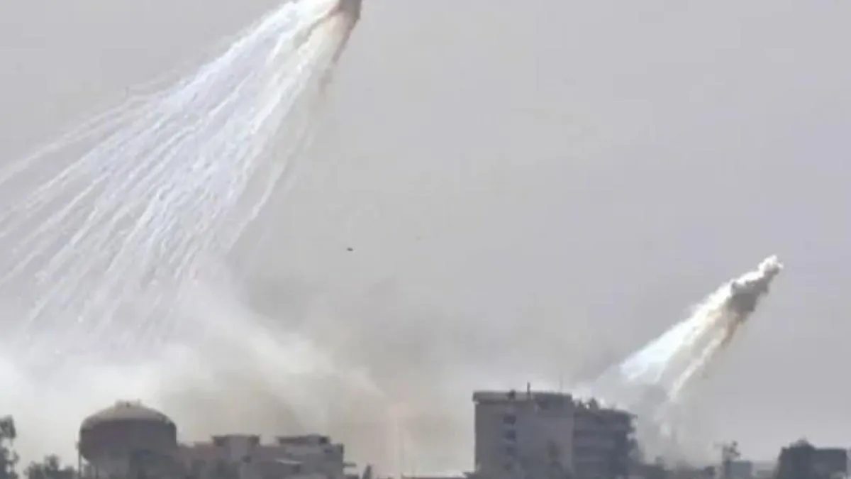 Bombardamente cu "arme interzise" în Zaporojie (sursa: nbcnews.com)