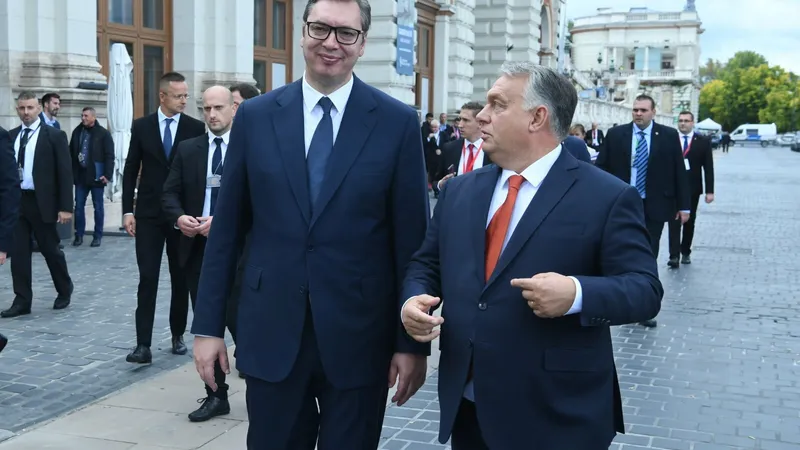 Orban și Vucic vor un nou oleoduct pentru petrolul rusesc Foto: Facebook Aleksandar Vucic