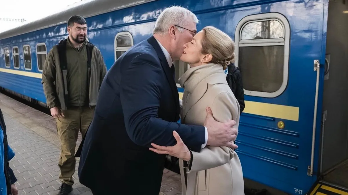 UE comemorează masacrul de la Bucea (sursa: X/Kaja Kallas)