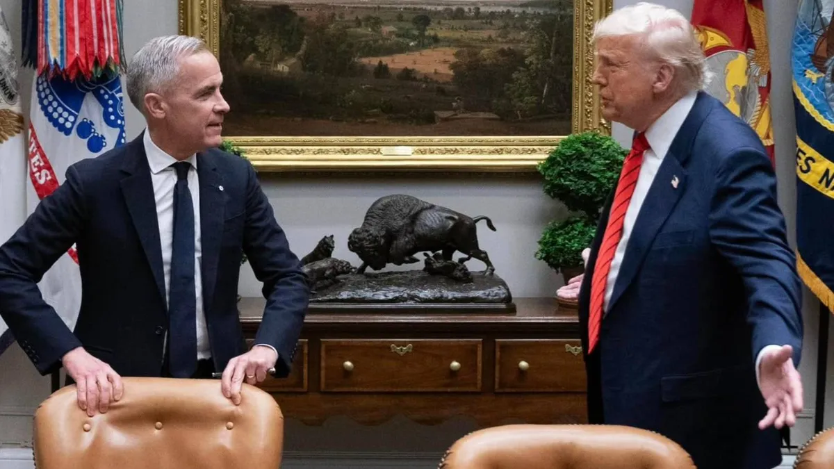 Trump oprește negocierile comerciale cu Canada (sursa: Facebook/Mark Carney)