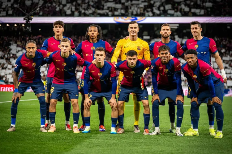 Barcelona domină Real Madrid pe Bernabeu (sursa: Facebook/FC Barcelona)