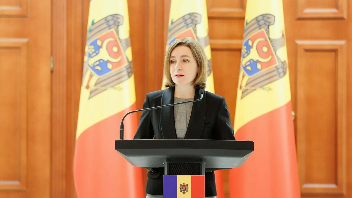 Maia Sandu vrea presiuni împotriva Rusiei (sursa: Facebook/Maia Sandu)