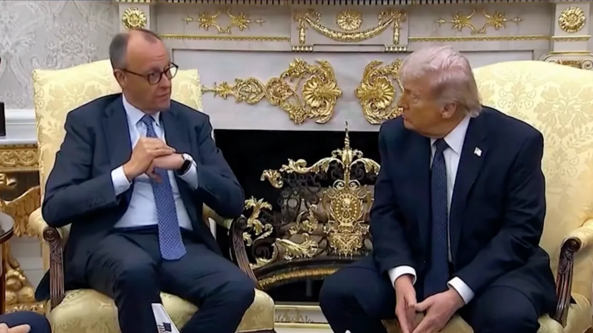 Merz îi cere lui Trump presiuni asupra Rusiei (sursa: Facebook/The White House)