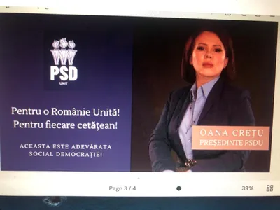 Peste 2% dintre alegători au votat cu misteriosul „Partid Social Democrat Unit” Foto: Facebook