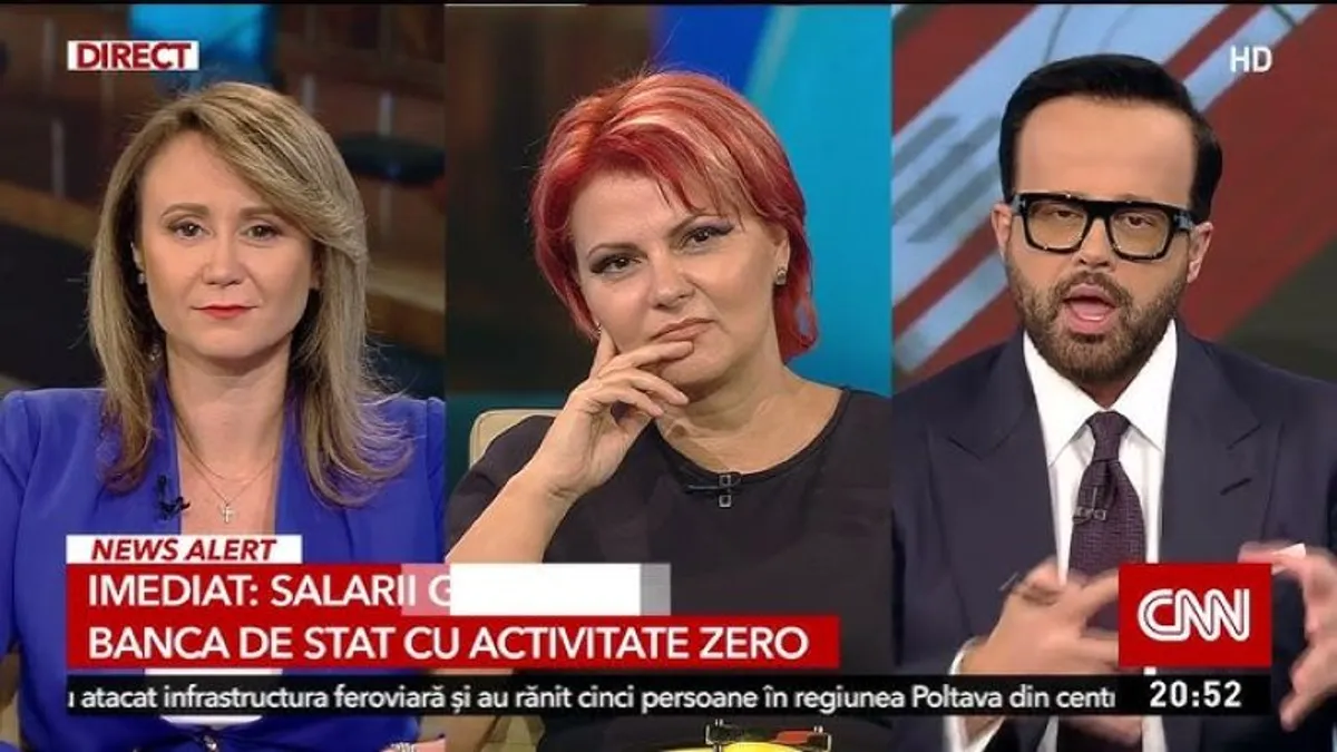 Olguța Vasilescu et. co. cumpără (de la) Antena 3 Foto: captură video