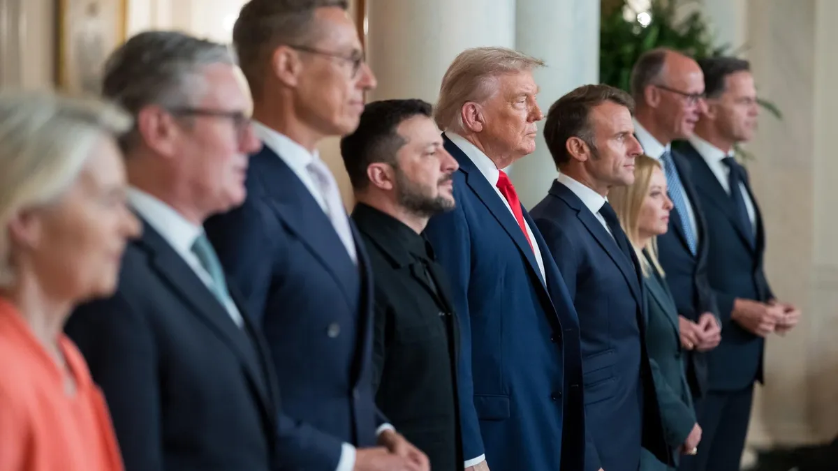 Donald Trump, sprijin aerian pentru Ucraina (sursa: Facebook/The White House)