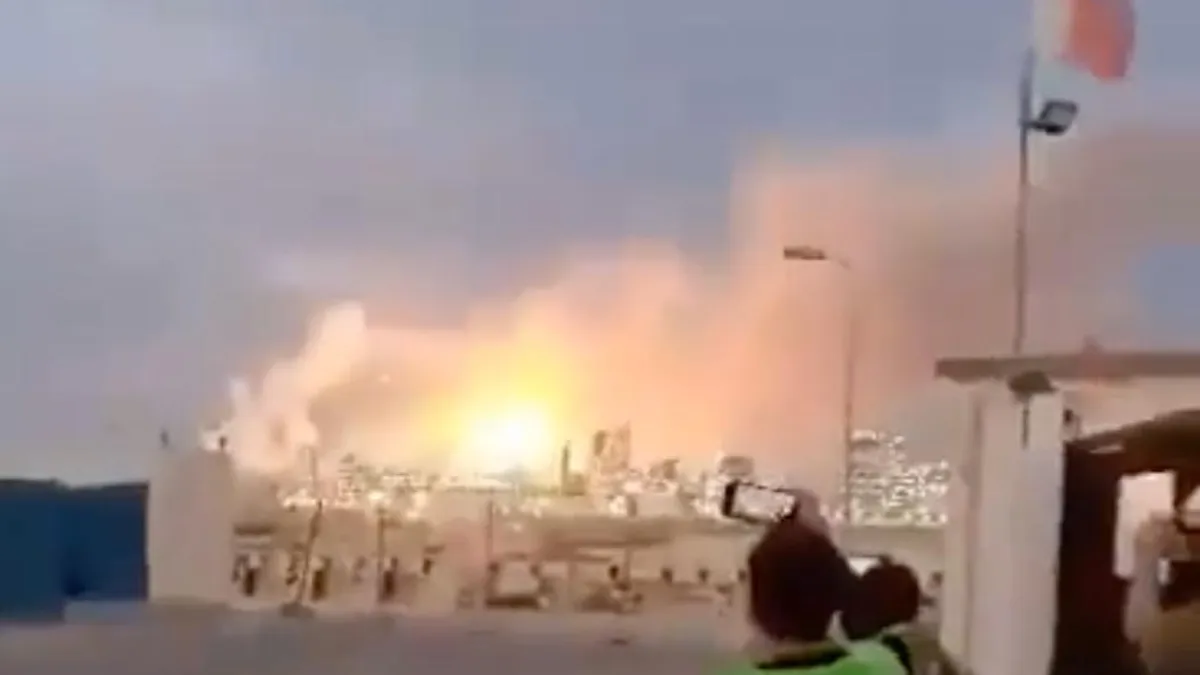 Iranul continuă să atace statele din Golf (sursa: X/Earth Hippy)