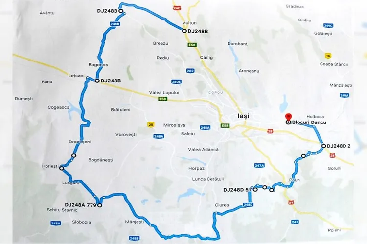 Magie politică - șosea de centură, dispărută (sursa: ziaruldeiasi.ro)