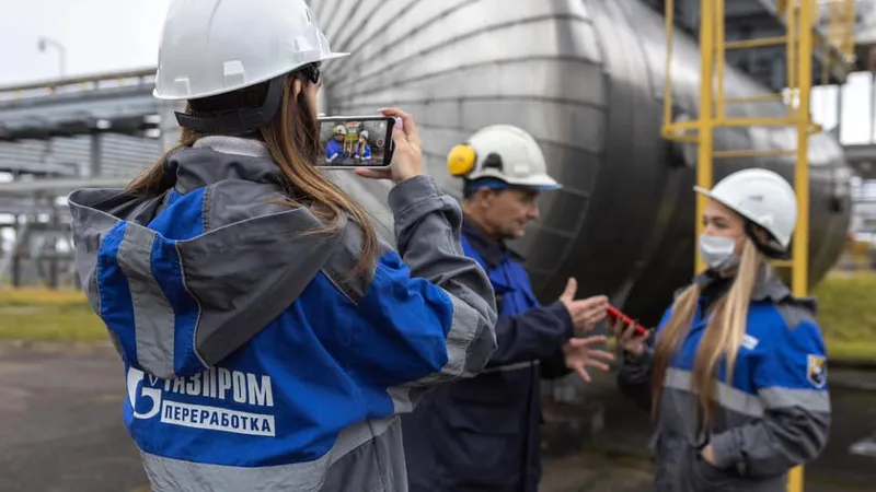 Prețul gazului a explodat Foto: Facebook Gazprom