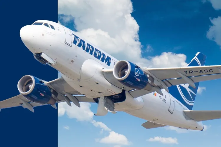 Tarom, decolare contra-cronometru în șapte minute (sursa: Facebook/Tarom)