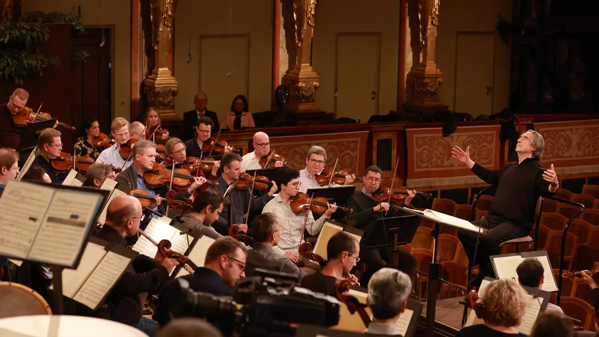 Riccardo Muti dirijează concertul de Revelion