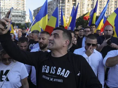 Ziua în care Simion et. co. i-au întors spatele lui Trump și s-au raliat poziției Rusiei Foto: Inquam/Octav Ganea