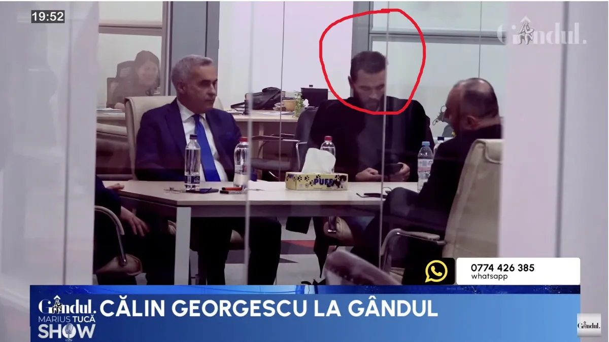 Lider neo-legionar, surprins când îl sfătuia pe Georgescu Foto: facebook Oana Marinescu