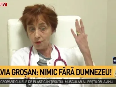 Flavia Groșan se predă și șterge postarea despre efectele sexului între vaccinați și nevaccinați Foto: captură video