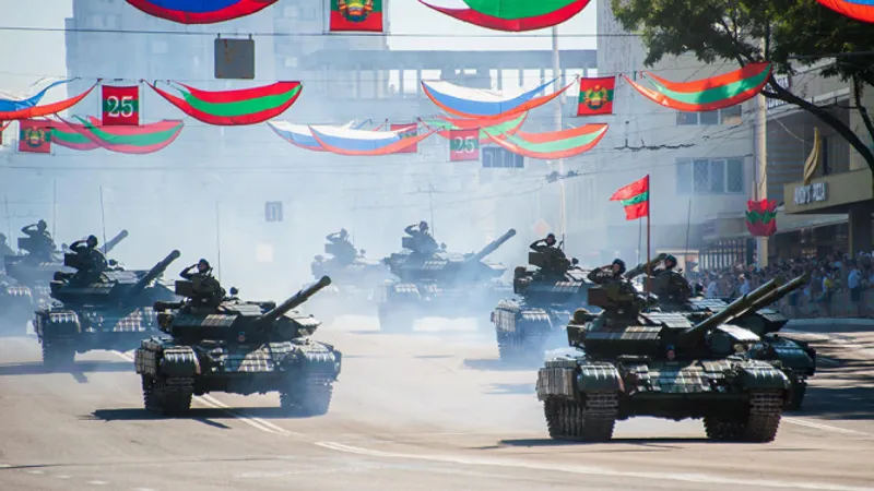 Trupele separatiste din Transnistria, verificate dacă sunt gata luptă, susține Ucraina Foto: Defense Romania