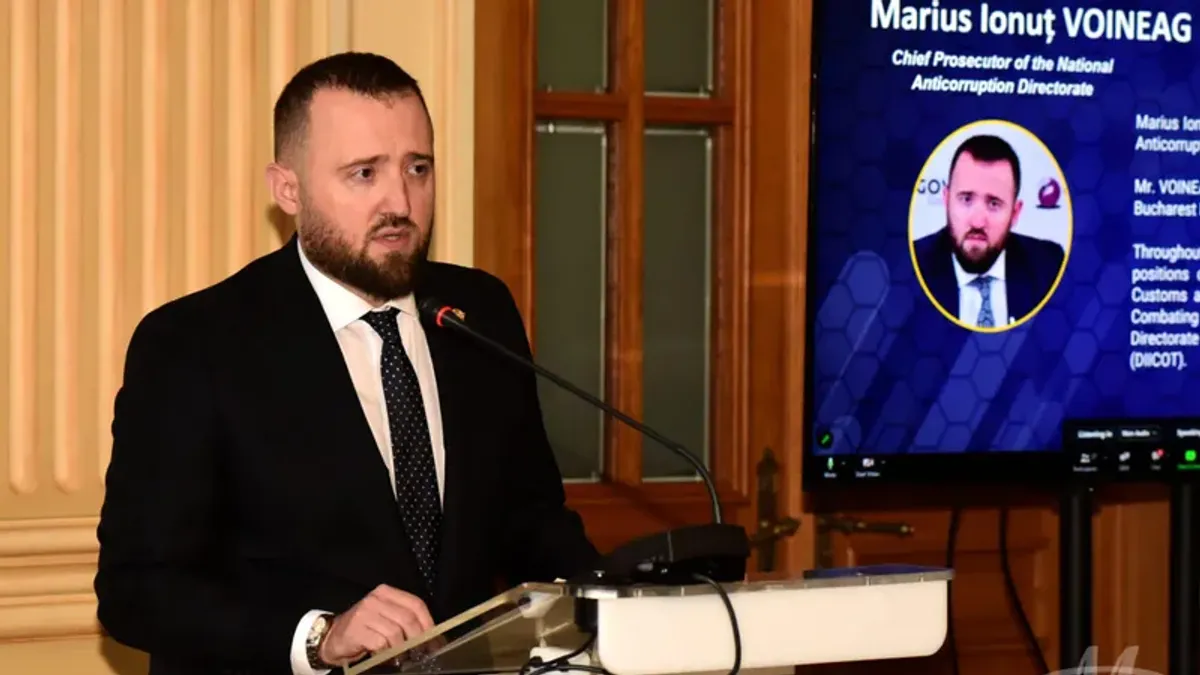 Șeful DNA, Marius Voineag, explică cum scapă marii evazioniști Foto: Facebook