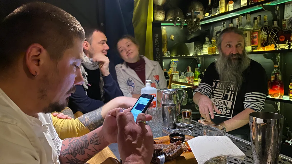 Kievul se întoarce la viață Foto: Twitter 