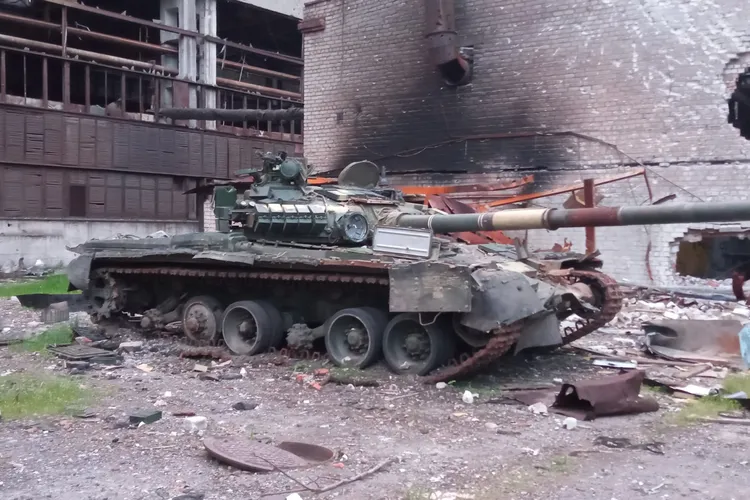 Ucraina face progrese în sud (sursa: Twitter/Ukraine Weapons Tracker)