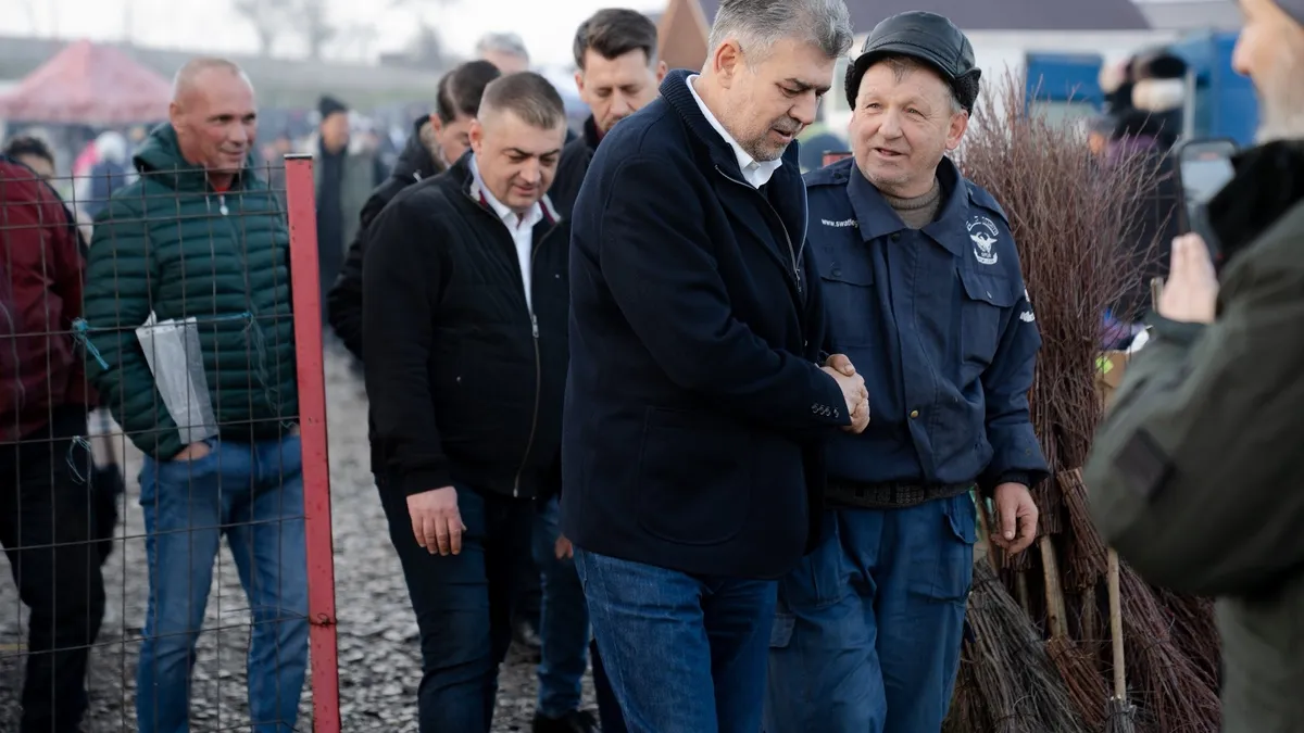 Victoria tristă a lui Marcel Ciolacu, la Buzău Foto: Facebook