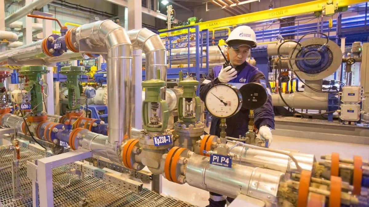 Cehia nu mai depinde de gaze din Rusia Foto: twitter Gazprom