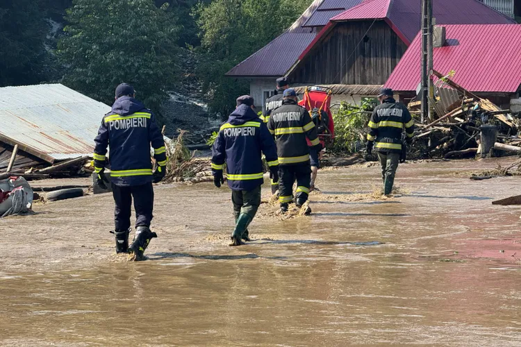 Neamț și Suceava, devastate de viituri (sursa: Facebook/IGSU)