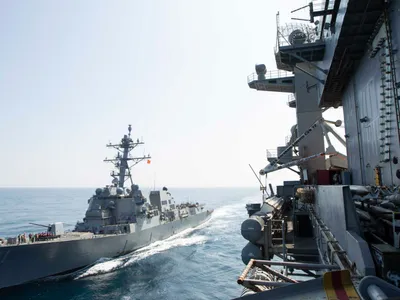 Strâmtoarea Ormuz, SUA avertizează Iranul (sursa: centcom.mil)