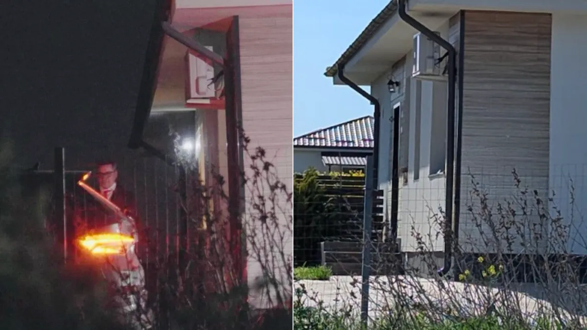 Casa din imaginile trucate, în Tunari (sursa: buletin.de)