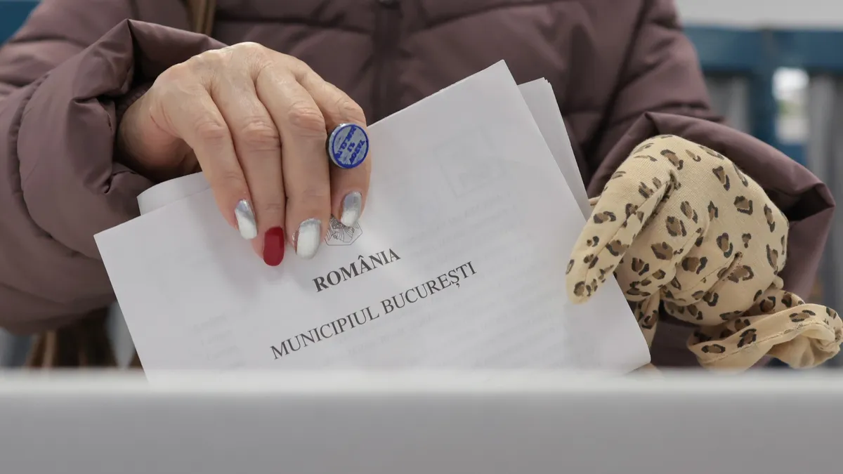 Prezența la vot în București, sub nivelul așteptat (sursa: Inquam Photos/George Călin)