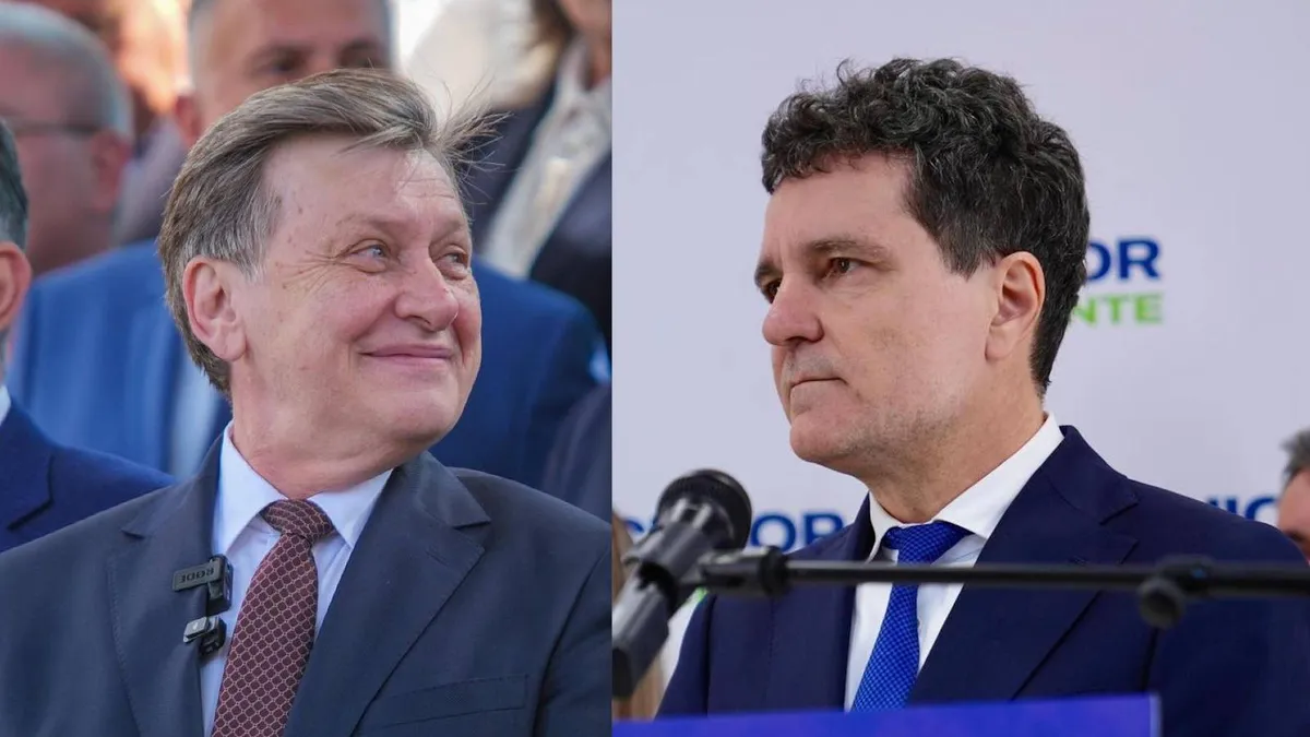 Sondaj nou, Antonescu revine în forță (sursa: Facebook/Crin Antonescu, Nicușor Dan)
