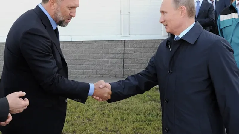 Oligarhul Deripaska, asociat cu Ministerul Transporturilor (sursa: npr.org)