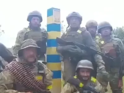 Forțele ucrainene ajung la granița de lângă Harkov (sursa: Captura video)