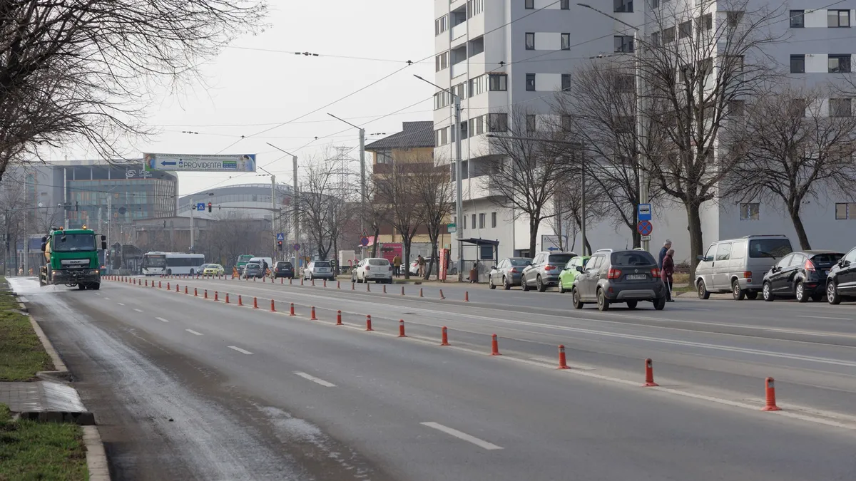 Numai locuri de parcare cu plată în Iași (sursa: Facebook/Primăria Municipiului Iași)