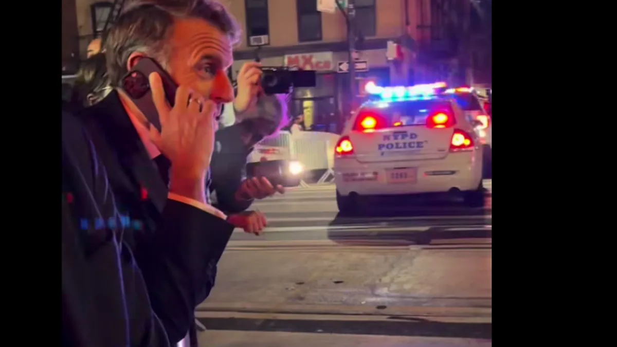 Macron îl sună pe Trump ca să poată circula prin New York-ul blocat de Secret Service Foto: Captură video