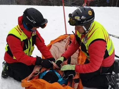 Ucrainenii fug de război, în România (sursa: Facebook/Salvamont Salvaspeo Mures)