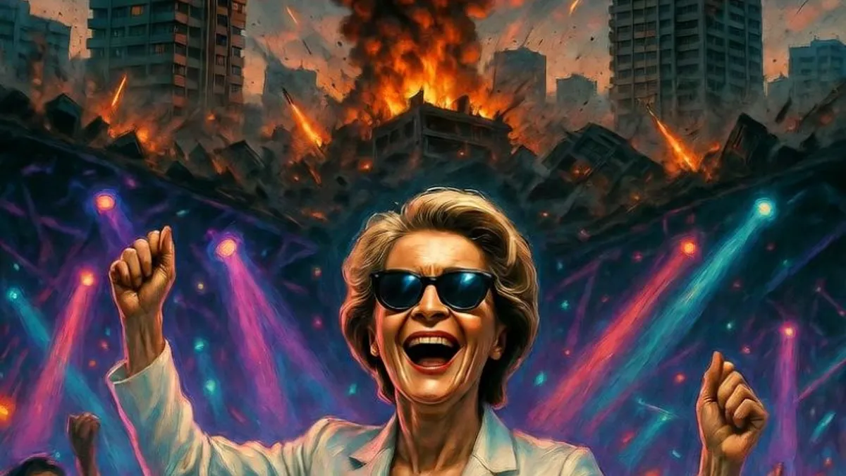 Von der Leyen, ținta ironiilor după ce a anunțat că situația din Iran va fi discutată abia luni Foto: X/Twitter