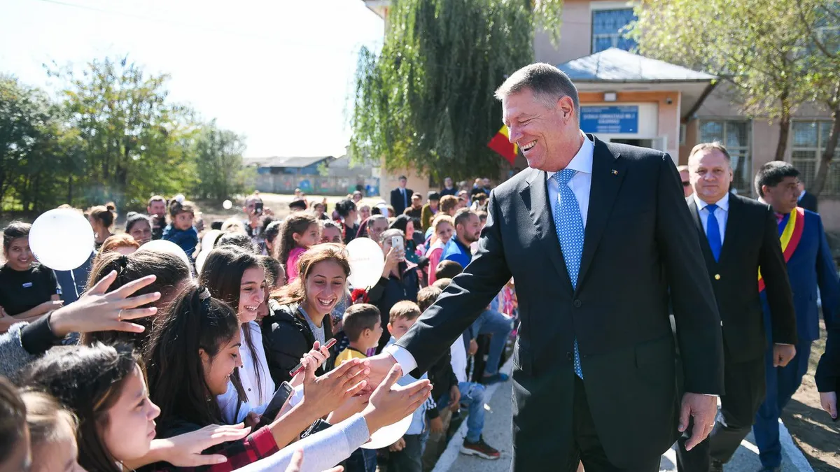 Iohannis: Avem o Românie Educată Foto: Facebook