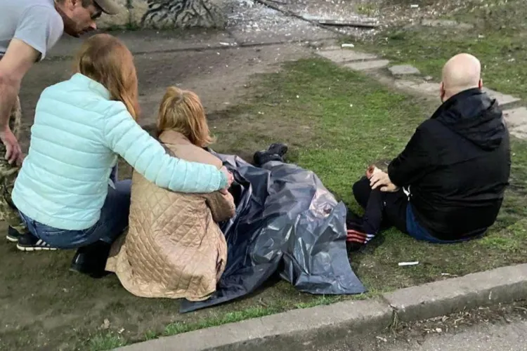 Atac rusesc asupra civililor din Ucraina (sursa: X/Tachikoma)